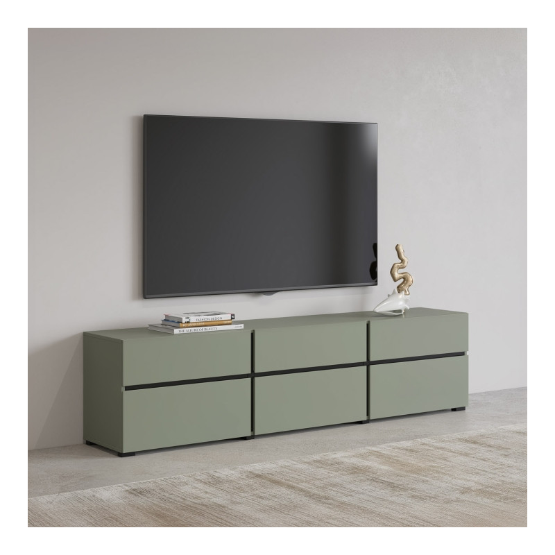 Szafka RTV Cross 41 Zieleń Helvetia Wieruszów