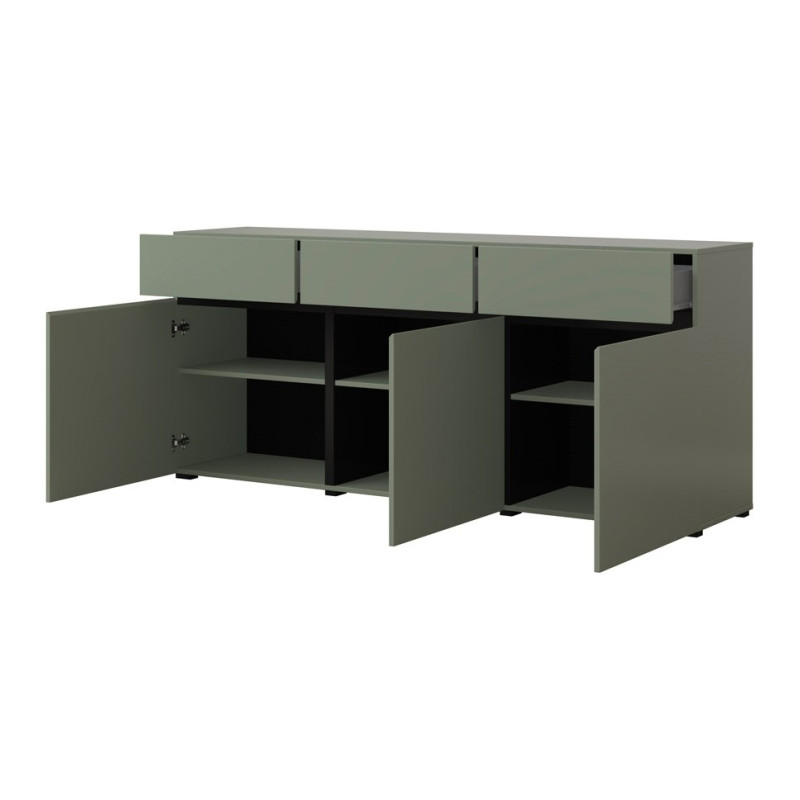 Komoda 3D3S Cross 41 Zieleń Helvetia Wieruszów