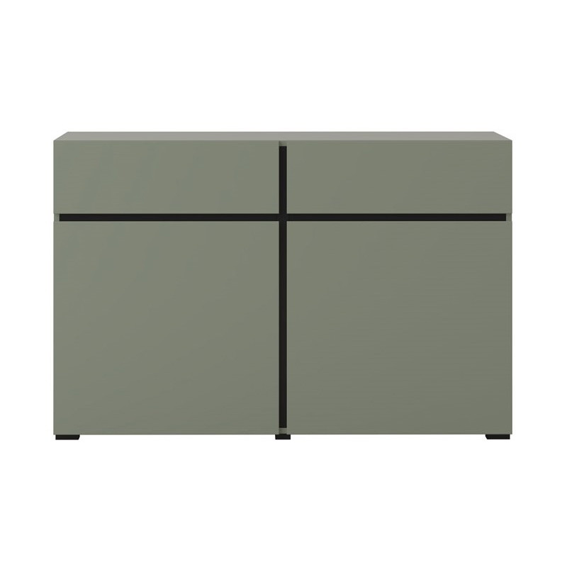 Komoda 2D2S Cross 45 Zieleń Helvetia Wieruszów