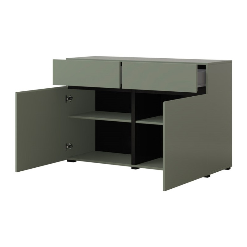 Komoda 2D2S Cross 45 Zieleń Helvetia Wieruszów