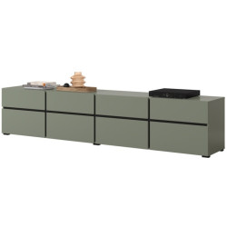 Szafka RTV 4K4S Cross 40 Zieleń Helvetia Wieruszów