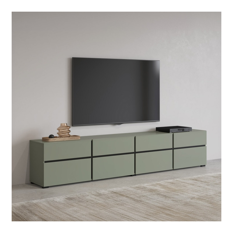 Szafka RTV 4K4S Cross 40 Zieleń Helvetia Wieruszów