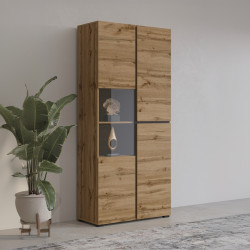 Witryna Cross 3D 12 Dąb wotan Helvetia Wieruszów