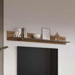 Półka ścienna Cross 02 Dąb wotan Helvetia Wieruszów Półka ścienna Cross 02 Dąb wotan Helvetia Wieruszów