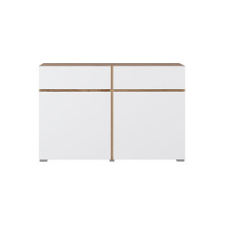 Komoda 2D2S Cross 45 Dąb wotan/biały Helvetia Wieruszów Komoda 2D2S Cross 45 Dąb wotan/biały Helvetia Wieruszów