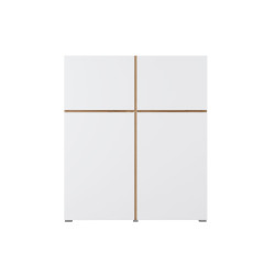 Komoda wysoka 4D Cross 76 Dąb wotan/biały Helvetia Wieruszów Komoda wysoka 4D Cross 76 Dąb wotan/biały Helvetia Wieruszów