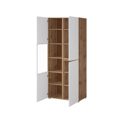 Witryna Cross 3D 12 Dąb wotan/biały Helvetia Wieruszów