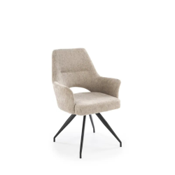 Eleganckie krzesło obrotowe Grayson beżowe