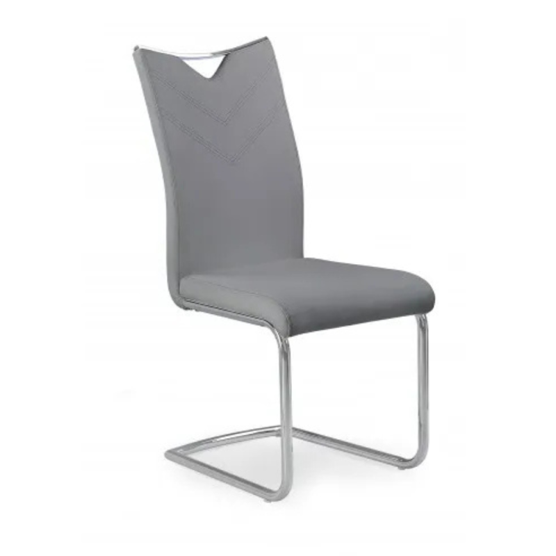 Krzesło tapicerowane Luxe popielate