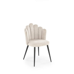 Stylowe krzesło tapicerowane Dylan beżowe