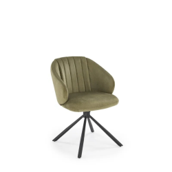 Krzesło obrotowe Evora oliwkowe/czarne nogi