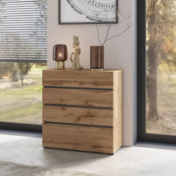 Komoda 4S Cross S 28 Dąb wotan Helvetia Wieruszów