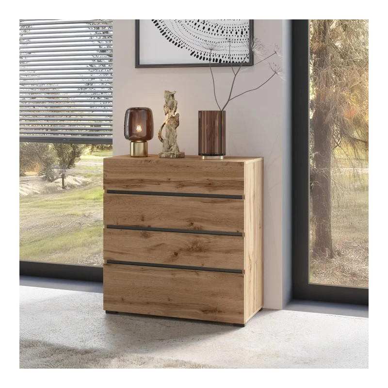 Komoda 4S Cross S 28 Dąb wotan Helvetia Wieruszów