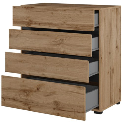 Komoda 4S Cross S 28 Dąb wotan Helvetia Wieruszów