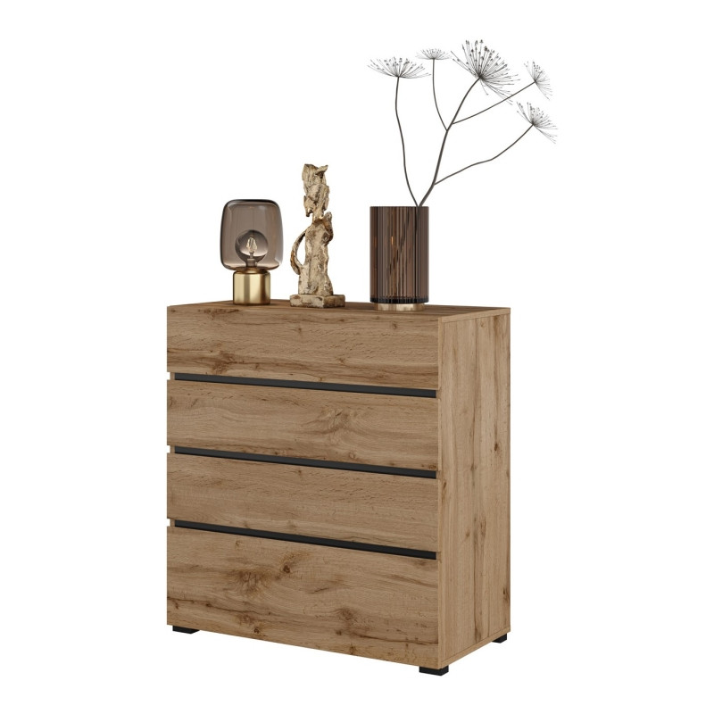 Komoda 4S Cross S 28 Dąb wotan Helvetia Wieruszów