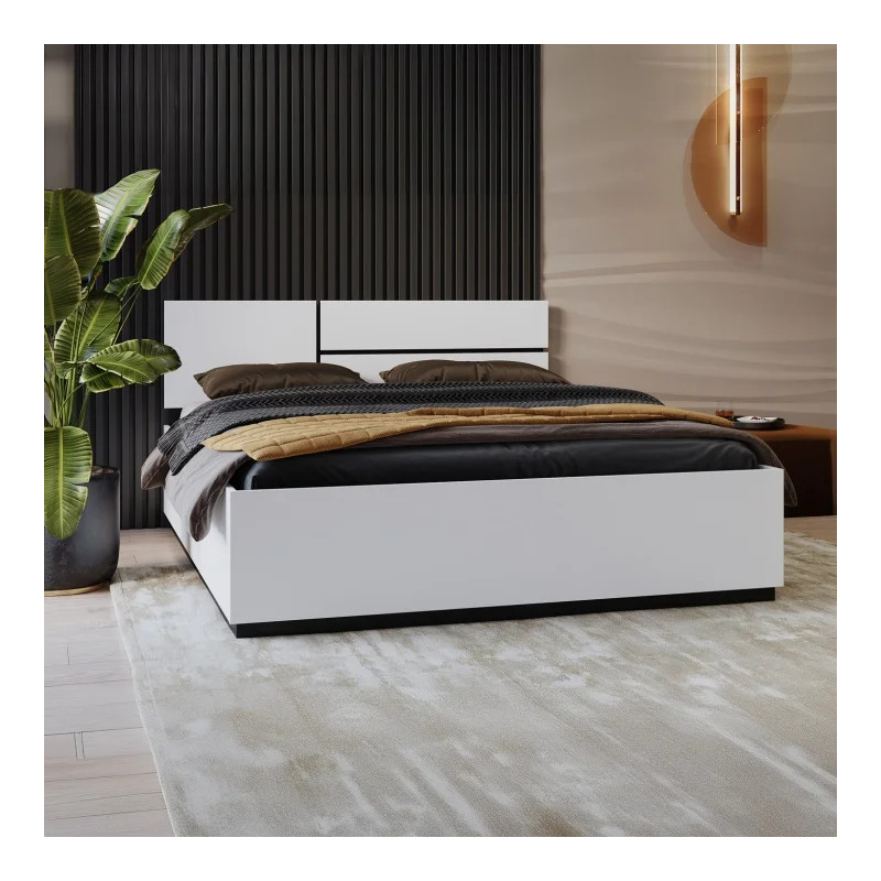 Łóżko 160 Cross S 31 Biały Helvetia Wieruszów