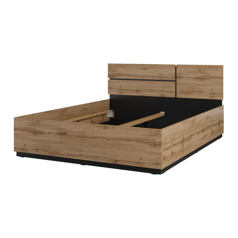 Łóżko 160 Cross S 31 Dąb wotan Helvetia Wieruszów