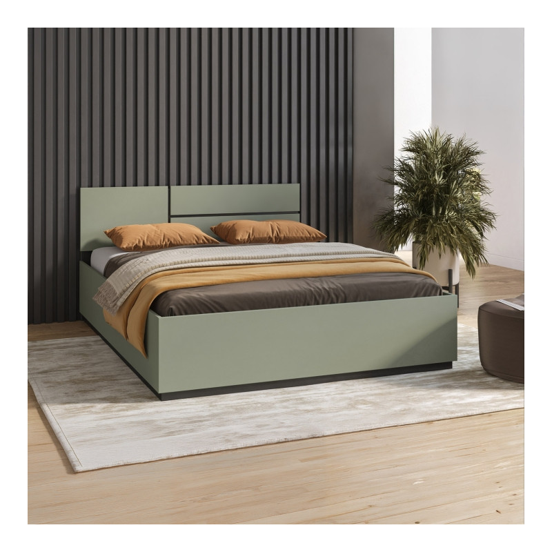 Łóżko 160 Cross S 31 Zieleń Helvetia Wieruszów