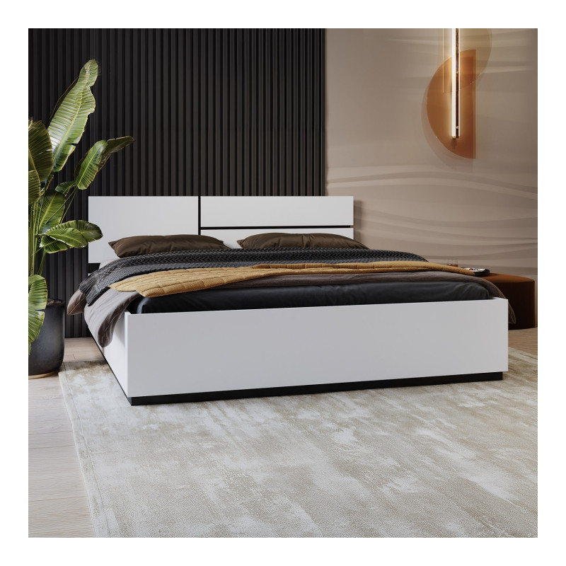 Łóżko 180 Cross S 32 Biały Helvetia Wieruszów