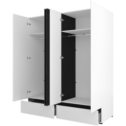 Szafa 4D2S Cross S 20 Biały Helvetia Wieruszów