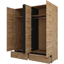 Szafa 4D2S Cross S 20 Dąb wotan Helvetia Wieruszów