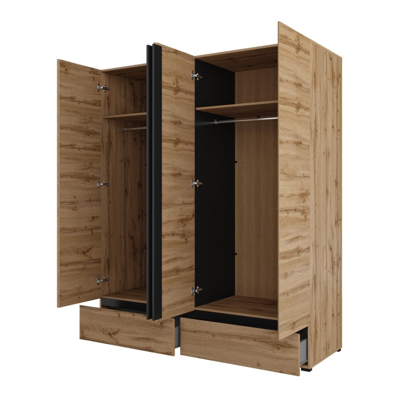 Szafa 4D2S Cross S 20 Dąb wotan Helvetia Wieruszów