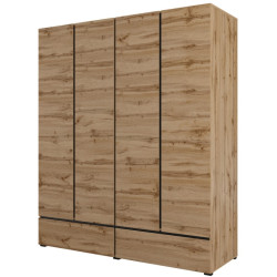 Szafa 4D2S Cross S 20 Dąb wotan Helvetia Wieruszów