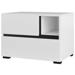 Stolik nocny 2S Cross S 22 Biały Helvetia Wieruszów