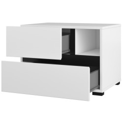 Stolik nocny 2S Cross S 22 Biały Helvetia Wieruszów