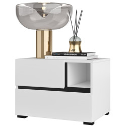 Stolik nocny 2S Cross S 22 Biały Helvetia Wieruszów