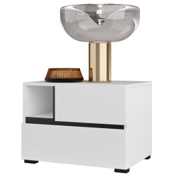 Stolik nocny 2S Cross S 22 Biały Helvetia Wieruszów