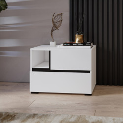 Stolik nocny 2S Cross S 22 Biały Helvetia Wieruszów