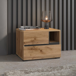 Stolik nocny 2S Cross S 22 Dąb wotan Helvetia Wieruszów