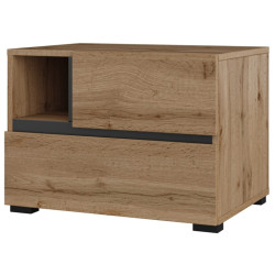 Stolik nocny 2S Cross S 22 Dąb wotan Helvetia Wieruszów