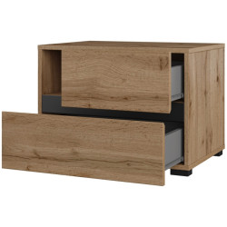 Stolik nocny 2S Cross S 22 Dąb wotan Helvetia Wieruszów