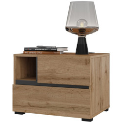 Stolik nocny 2S Cross S 22 Dąb wotan Helvetia Wieruszów