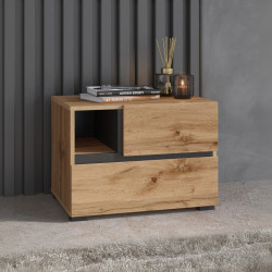 Stolik nocny 2S Cross S 22 Dąb wotan Helvetia Wieruszów