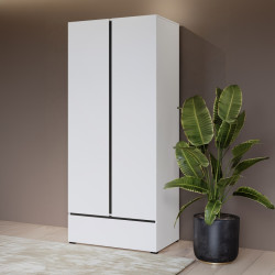 Szafa 2D1S Cross S 18 Biały Helvetia Wieruszów