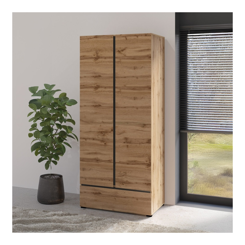 Szafa 2D1S Cross S 18 Dąb wotan Helvetia Wieruszów