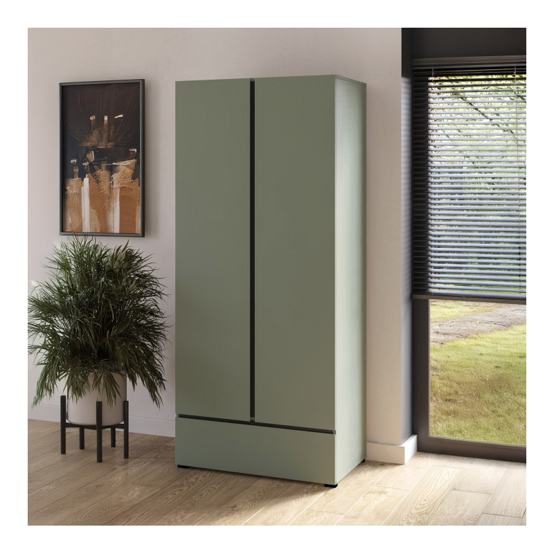 Szafa 2D1S Cross S 18 Zieleń Helvetia Wieruszów