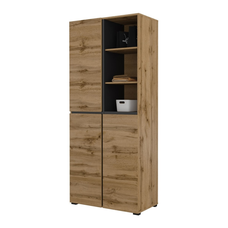 Szafa Cross 3D 88 Dąb wotan Helvetia Wieruszów