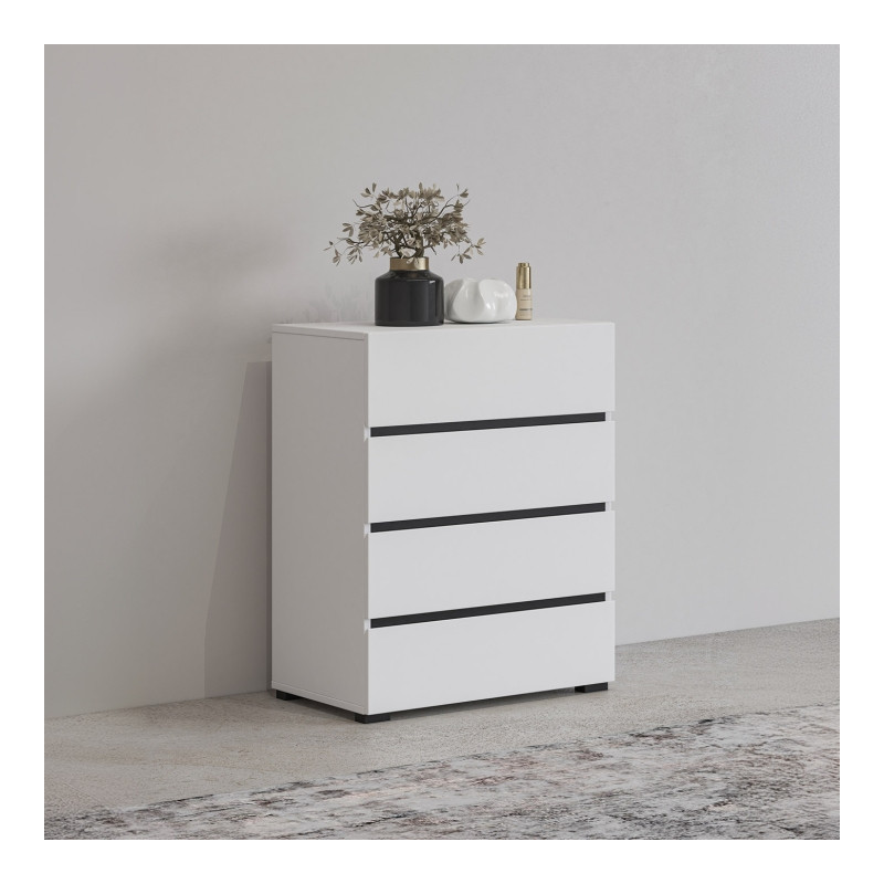 Komoda 4S Cross 27 Biały Helvetia Wieruszów