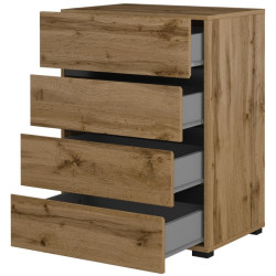 Komoda 4S Cross 27 Dąb wotan Helvetia Wieruszów Komoda 4S Cross 27 Dąb wotan Helvetia Wieruszów