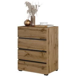 Komoda 4S Cross 27 Dąb wotan Helvetia Wieruszów Komoda 4S Cross 27 Dąb wotan Helvetia Wieruszów