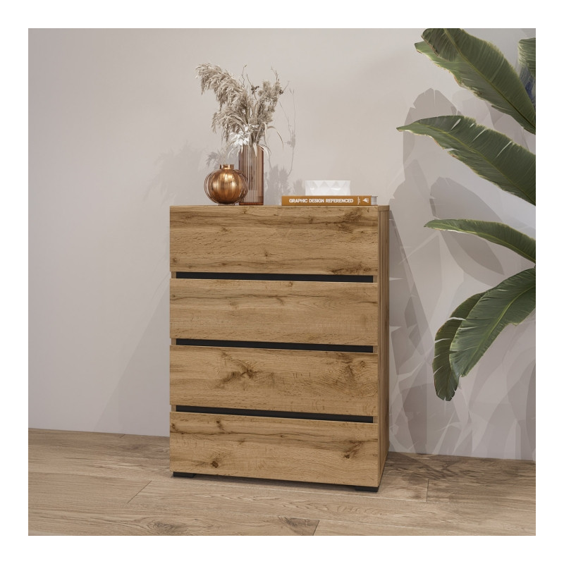 Komoda 4S Cross 27 Dąb wotan Helvetia Wieruszów