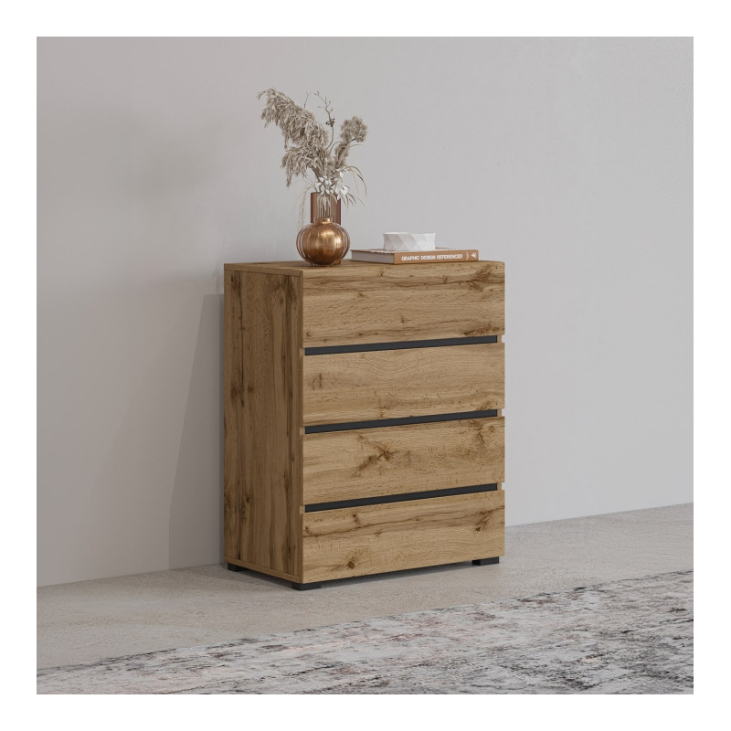 Komoda 4S Cross 27 Dąb wotan Helvetia Wieruszów