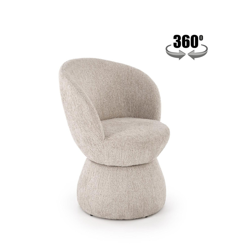 Krzesło obrotowe London beż