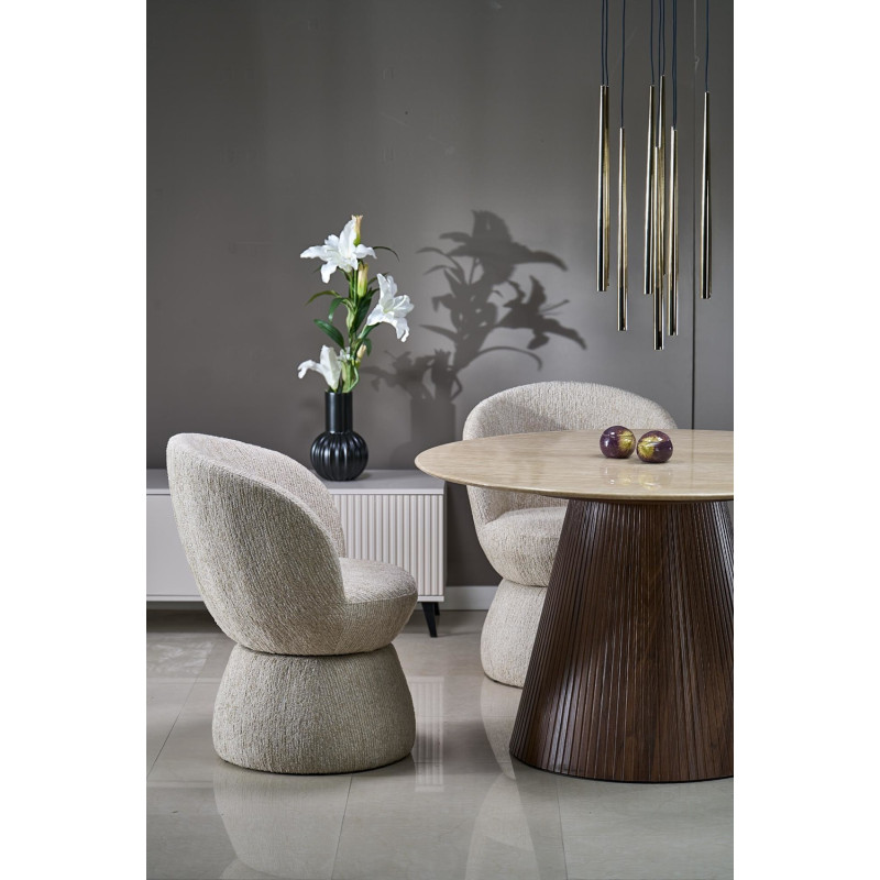 Krzesło obrotowe London beż