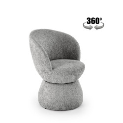 Krzesło obrotowe London popielate Krzesło obrotowe London popielate