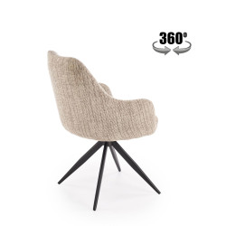 Krzesło obrotowe Oxford beż Krzesło obrotowe Oxford beż